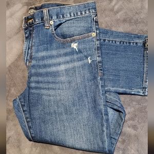 Men's slim blue jeans 34x32